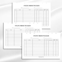 Image 2 of Online Order Tracker Insert