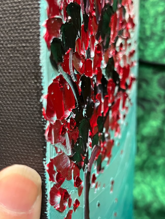 “Fox’s Splendid Nap” - 6”x12” oil on canvas, ready to ship TODAY!