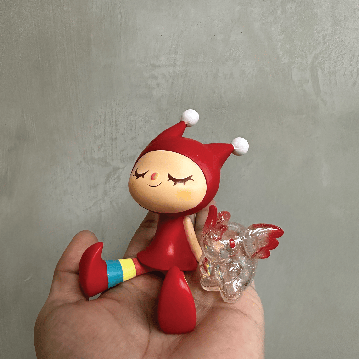 Image of GREENIE & ELFIE 50% RED EDITION