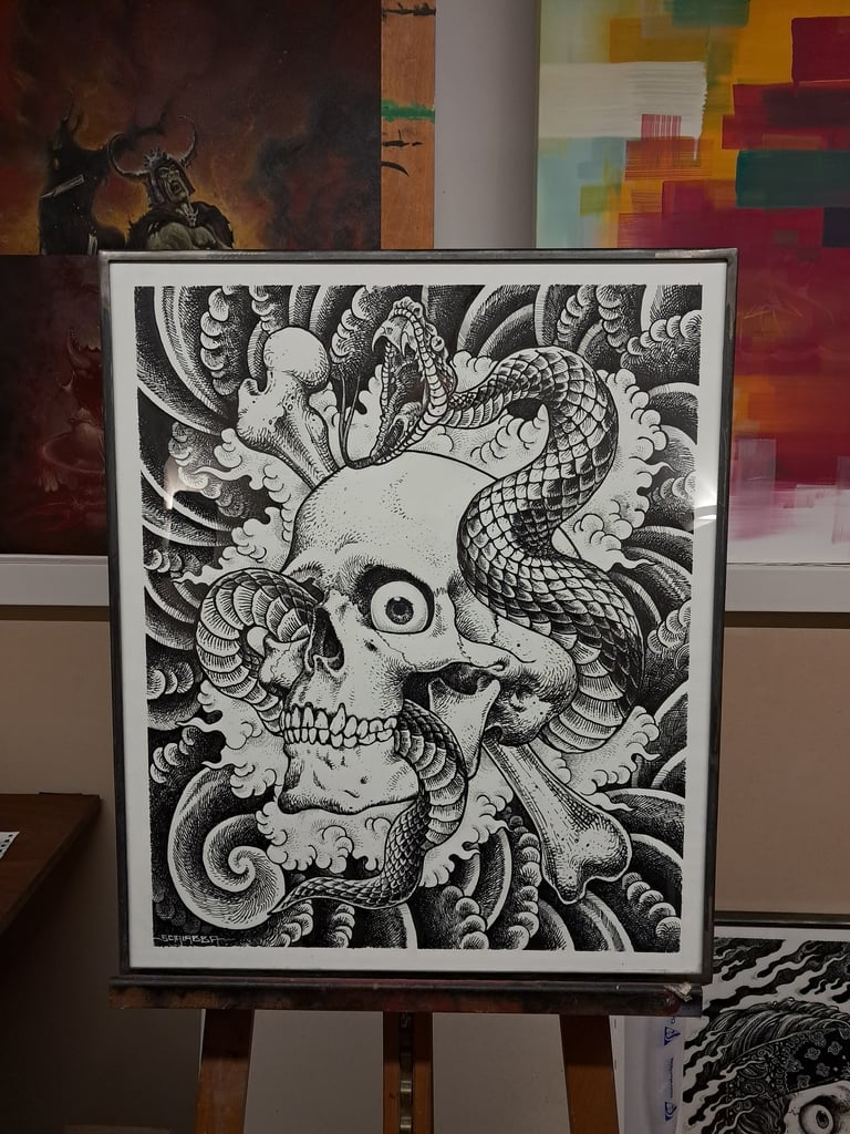 “Skulls” ORIGINAL  Image 3