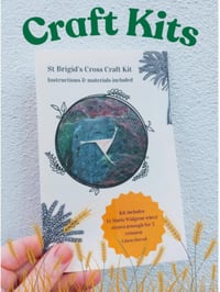 Image 1 of St Brigid Cross Craft  Kit  🌾✨️🌾