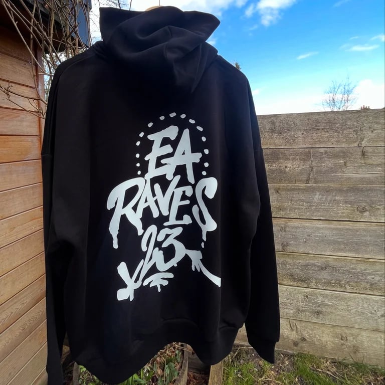 Image of EA RAVES 23 HANDSTYLE ZIP UP HOODIE