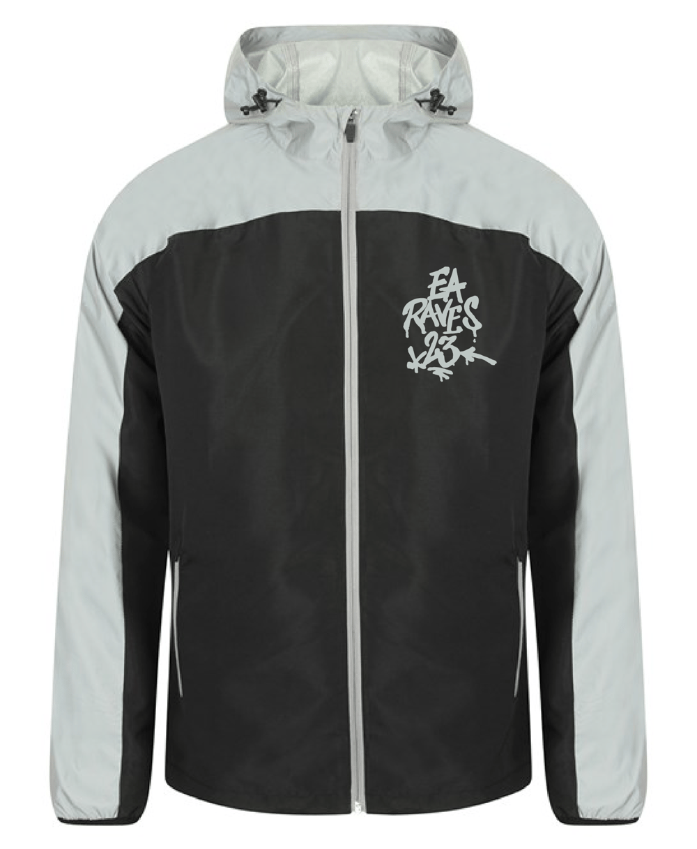 Image of REFLECTIVE EA RAVES ZIP UP JACKET