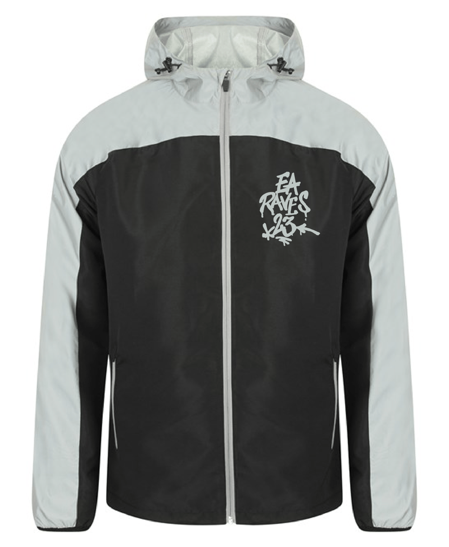 Image of REFLECTIVE EA RAVES ZIP UP JACKET