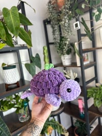 Image 1 of Crochet Grape Turtle 🍇