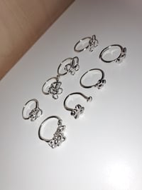 Image 3 of Ag Prsten Flower 05