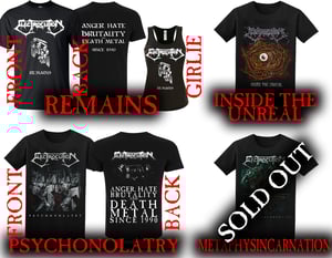 Image of T-Shirts and Girlie Tanktops