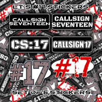 LT's #17 Stickers - 3" Vinyl Stickers