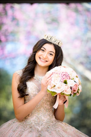 Image of Quinceañera Portrait Session (Includes Gown & Tiera to Keep!)
