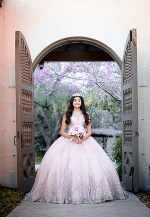 Image of Quinceañera Portrait Session (Includes Gown & Tiera to Keep!)