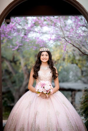 Image of Quinceañera Portrait Session (Includes Gown & Tiera to Keep!)