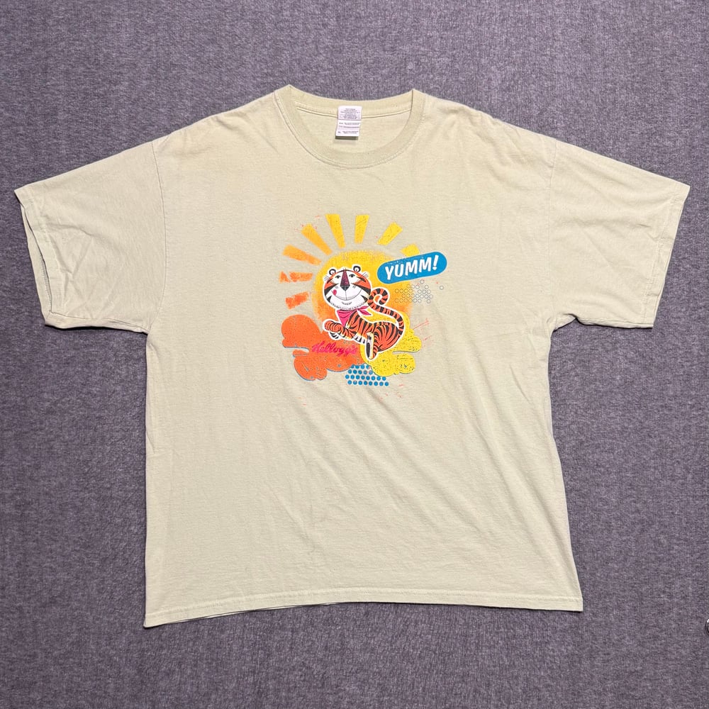 Image of 2000s Kellogg's Tony the Tiger Promo Graphic Tee 