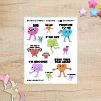 Image 1 of AntiV-Day Sticker Sheet