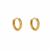Image 1 of Medium Huggie Hoop Earring