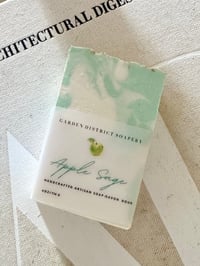 Image 1 of Apple Sage Artisan French Milk Soap 