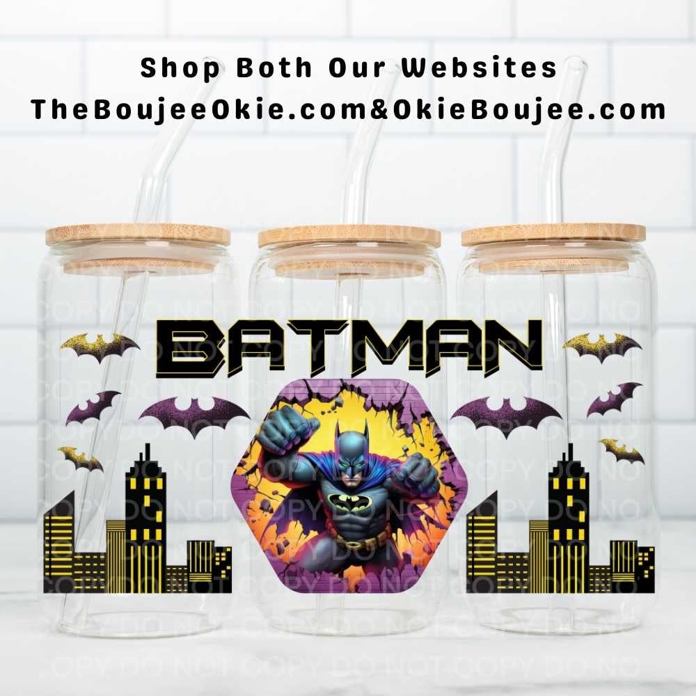 Image of Batman Uv Dtf Wrap  W0833