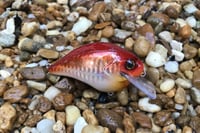 Image 2 of Custom Airbrushed S-CRANK 1.5 Squarebill Crankbait  1287