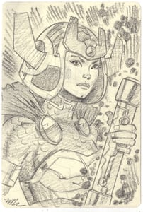 Image of ORIGINAL SKETCH OF BIG BARDA