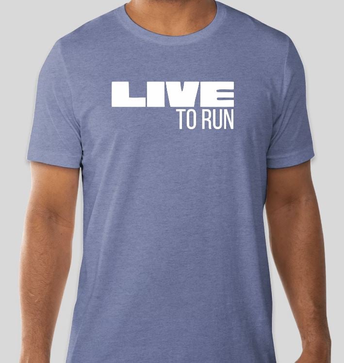 Image of MALE LIVE to run shirt