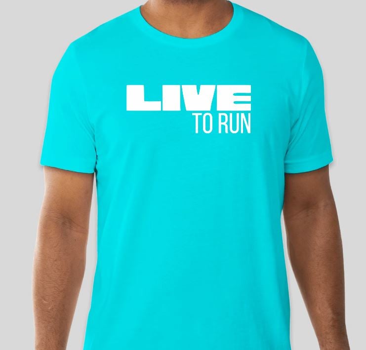 Image of MALE LIVE to run shirt
