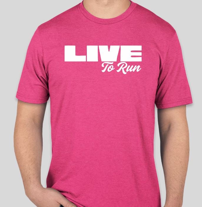 Image of FEMALE LIVE to run shirt