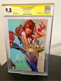 Image 2 of Amazing Spider-Man 1 signed Midtown Comics Edition CGC SS 9.8 2018 Campbell Variant