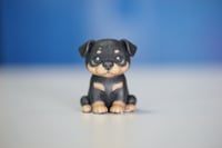 Image 3 of 3D Printed Dog Figurine, Puppy Keepsake. 2inch prints