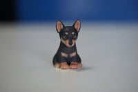 Image 4 of 3D Printed Dog Figurine, Puppy Keepsake. 2inch prints