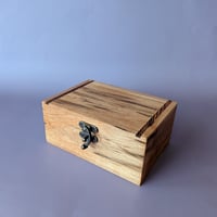 Image 1 of Minamalist Tarot Deck Box - Eastern Maple w/ Bocote
