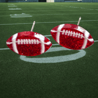 Earrings - Football