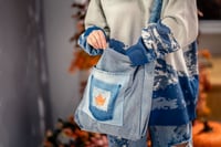 Image 2 of falling leaf tote