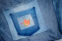 Image 3 of falling leaf tote