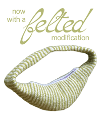 Image 2 of scrunchie bag - knit