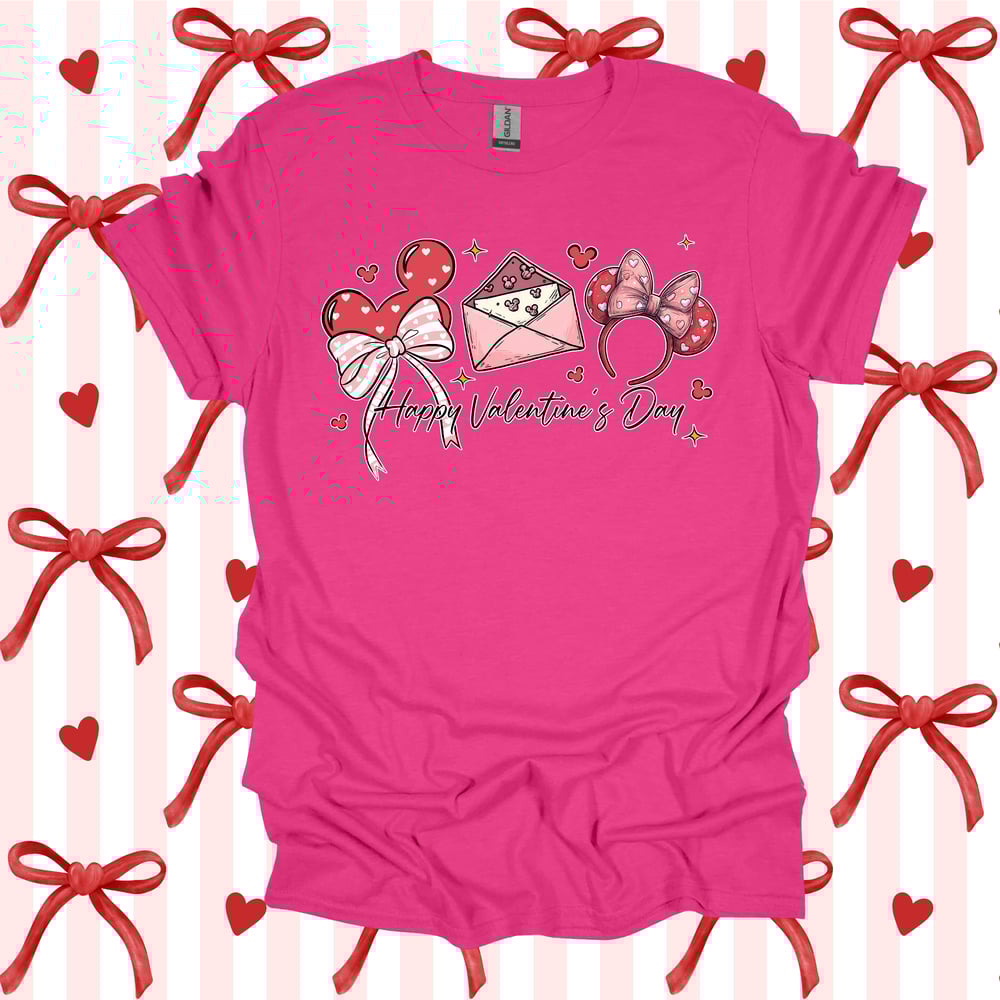 Image of Happy Valentines Day Disney Crews & Tees