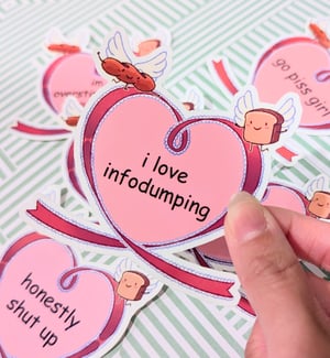 Image of Lovely Bread Stickers 3.0"