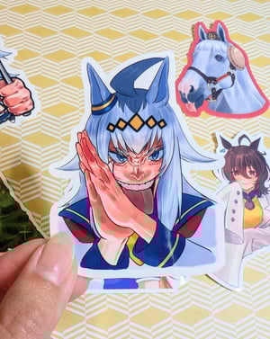 Image of Uma Musume Stickers 3.5"
