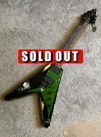 Image 1 of Virus 2001 "Terror Twin II" Epiphone V Guitar With Original Hard Shell Case