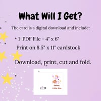 Image 3 of Salam Baby Card-Digital Download