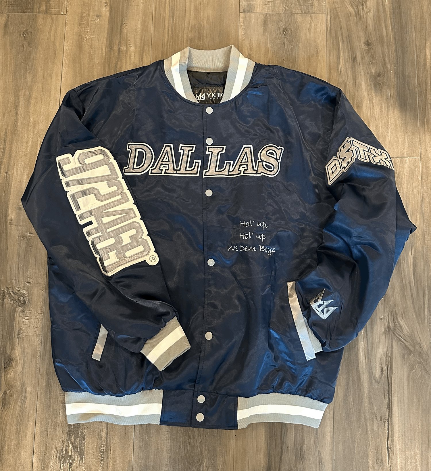Image of Navy Dallas City Collab Jacket