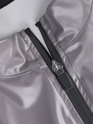 Silver Film Long Sleeve Thumb Hole Sports Top