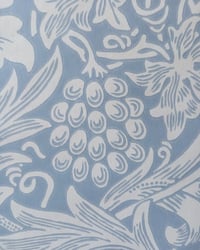 1980s Vintage Morris & Co Wallpaper Rolls - Sunflower Dusky Blue Traditional - (Set of 2 or 3 Rolls) – detail view 8