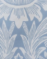 1980s Vintage Morris & Co Wallpaper Rolls - Sunflower Dusky Blue Traditional - (Set of 2 or 3 Rolls) – detail view 9
