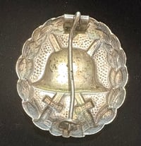 Image 2 of WW1 (Imperial German Empire) Wound Badge, in Silver(ed) Bronze - Authentic Issue
