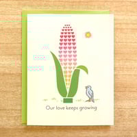 Image 1 of Giant Corn Love Card