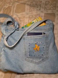 Image 4 of (Sold out!) falling leaf tote (yellow) 