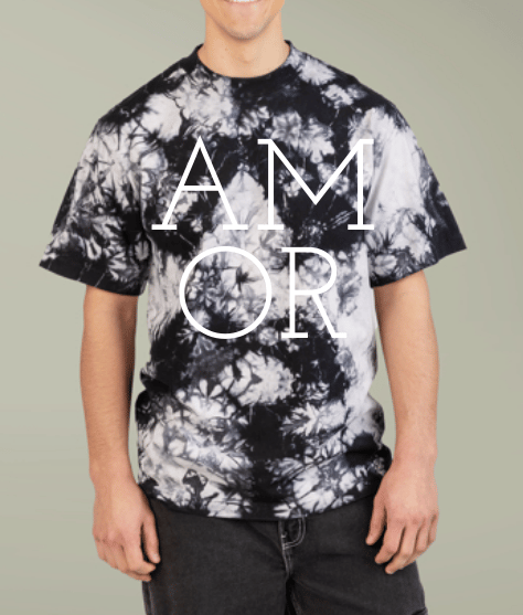 Image of AMOR STREET WEAR HEAVY TEE FOR MAN 