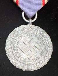 Image 6 of Inter-War (Nazi Germany) 1938 Luftschutz Medal (Air Raid Protection) 2nd Class - Original Issue