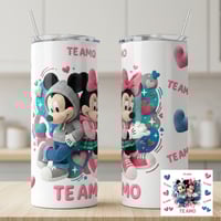 Image 1 of San Valentin Micky Mouse tumblr 20 oz