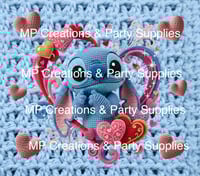 Image 2 of San Valentín Stich tumblr 20 oz 