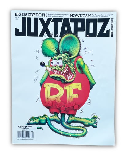 Image of Juxtapoz Rat Fink Ed 'Big Daddy' Roth FREE POST